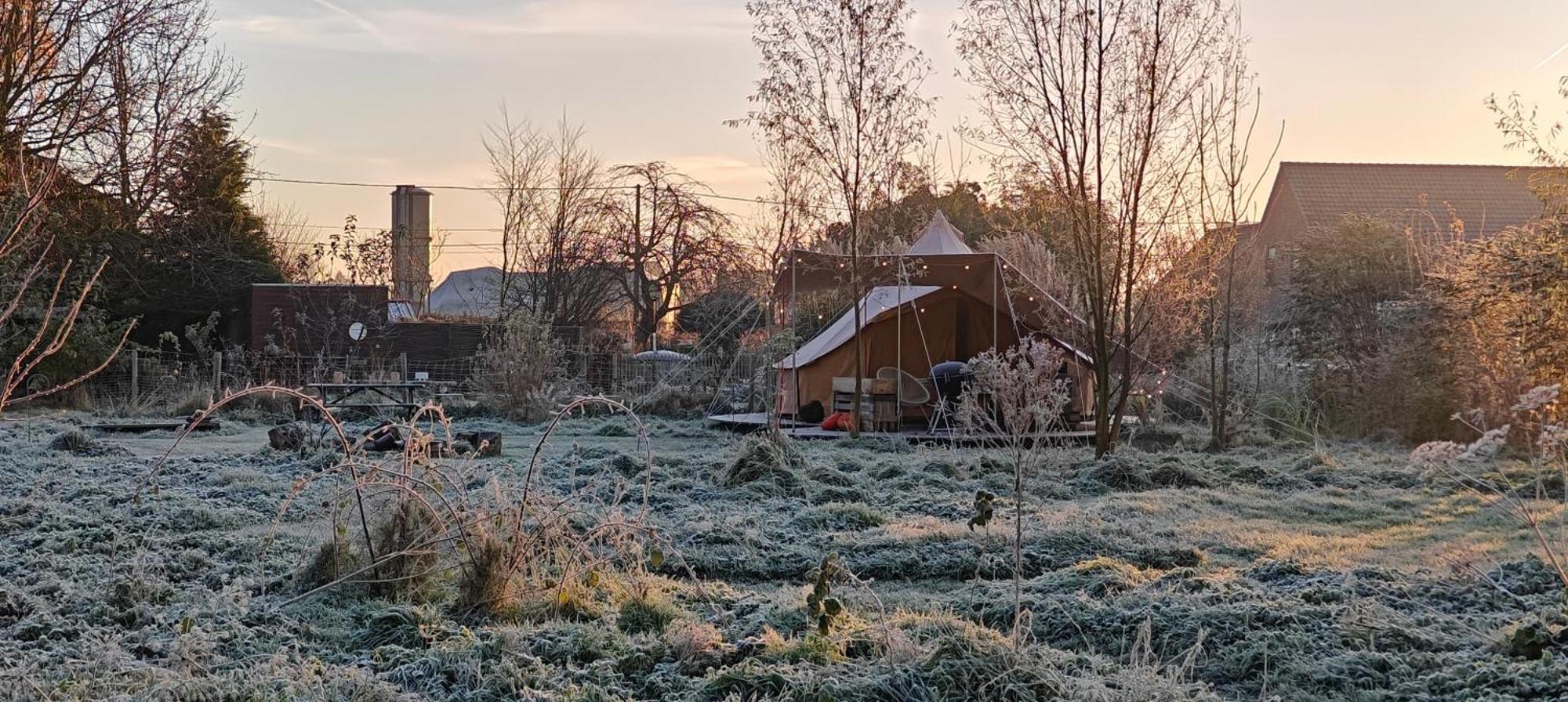 ホテル Au Pied Du Trieu, The Glamping Experience Labroye エクステリア 写真